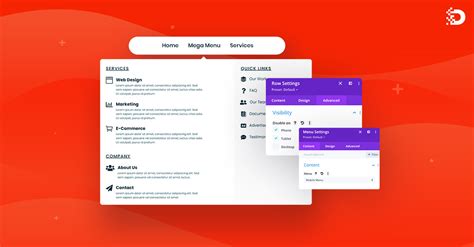mega menu in divi|How to create Mega Menu in Divi with Balloon Module.